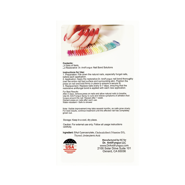 Dr. Anti Fungus Press on Finger Nails