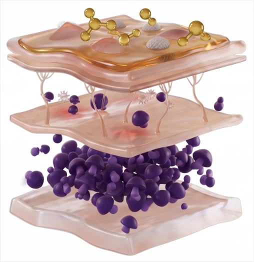 Skin blocks oil.