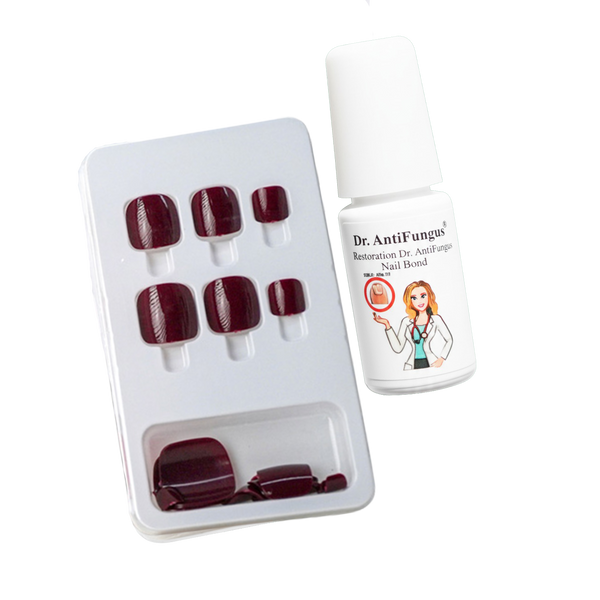 Dr. AntiFungus Press-On Toe Nails