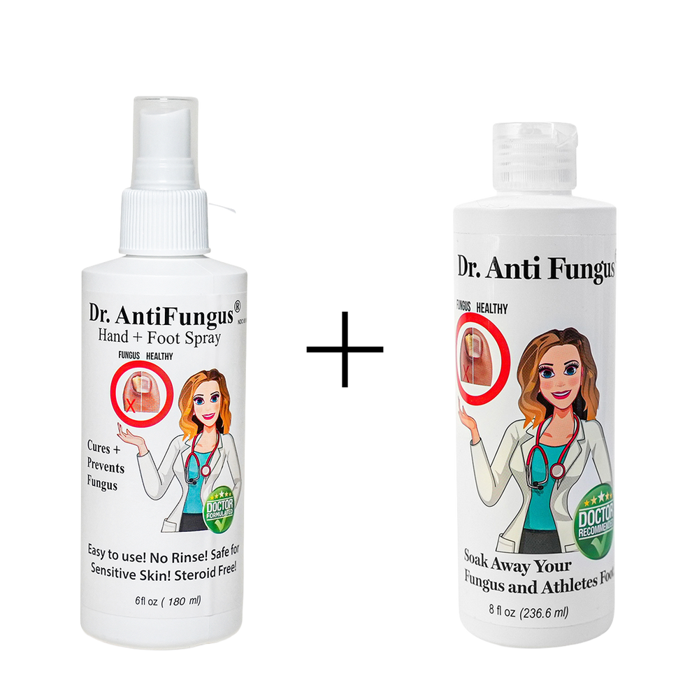 Hand & Foot Spray + Hand & Foot Soak Bundle